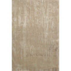 2x3 Tone on Tone Gray, , Color Hand Knotted All-Over Wool & Silk Modern Oriental Rug