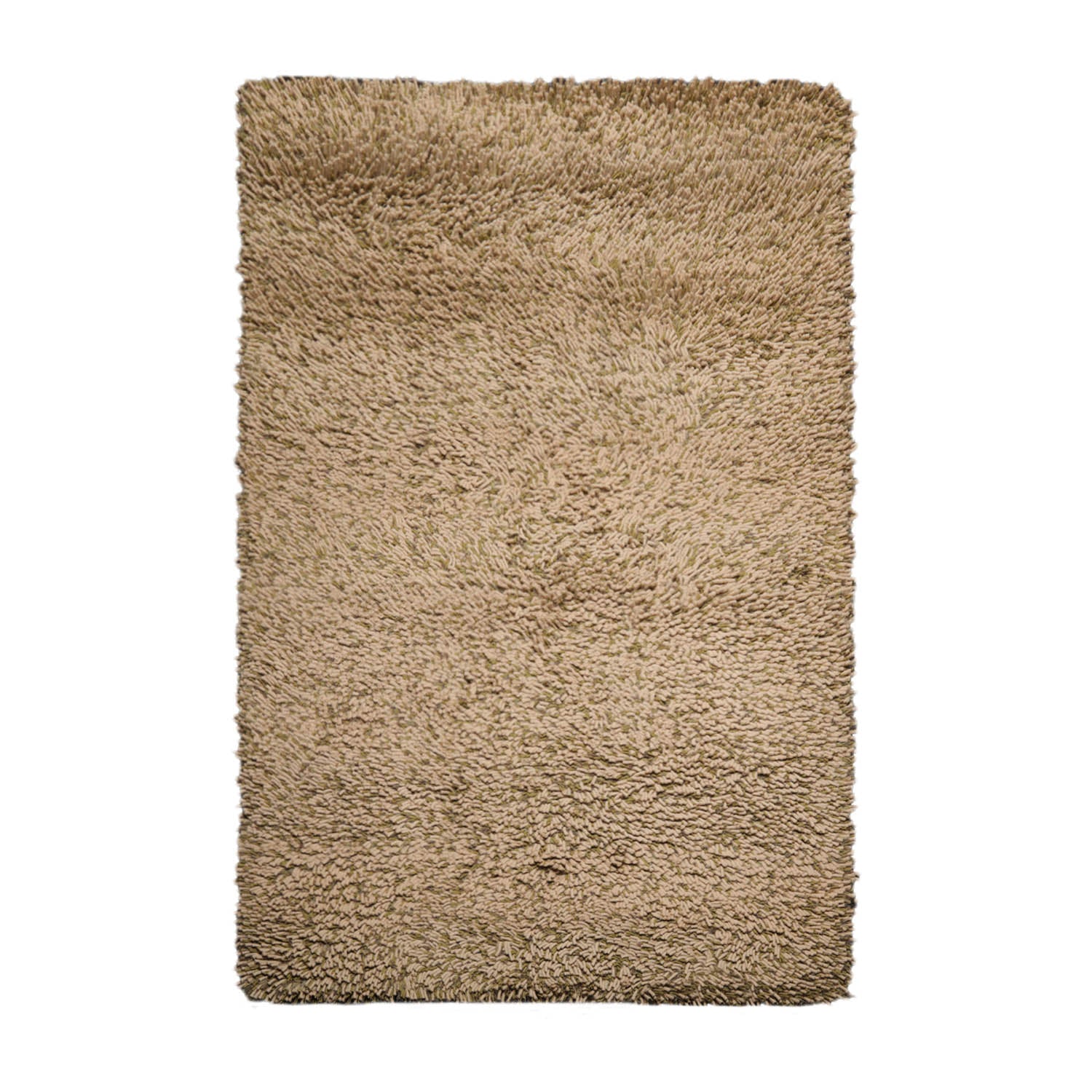 6x9 Beige, Sage, Color Machine Made All-Over 100% Wool Modern Oriental Rug