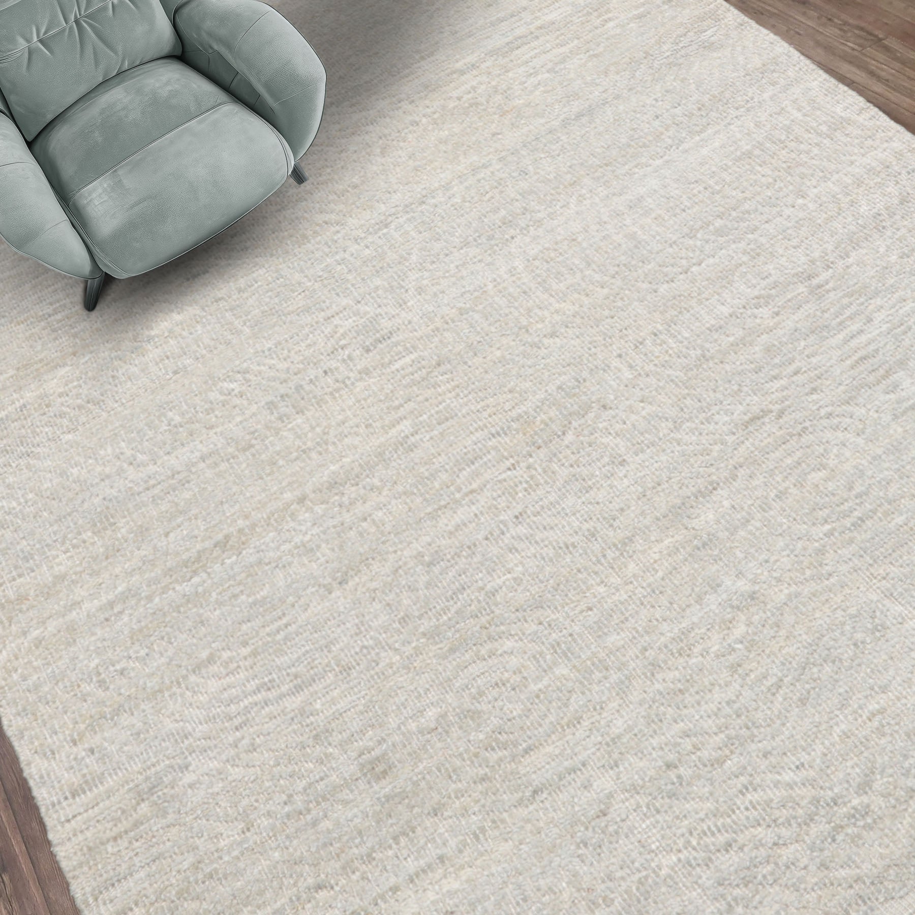 3x5 Beige, Gray, Color Hand Knotted Afghan Moroccan Wool Transitional Oriental Rug