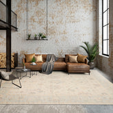 Multi Size Beige Mint Peach Color Hand Knotted Afghan Oushak Wool Traditional Oriental Rug