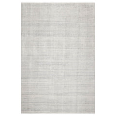 3x5 Off White Ash Gray Color Hand Tufted Textured New Zealand Wool Contemporary Oriental Rug