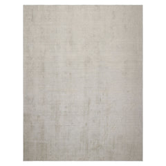 4x6 Mossy Gray Color Hand Tufted Textured New Zealand Wool Contemporary Oriental Rug