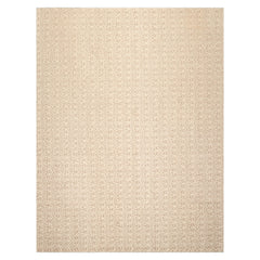 4x6 Ivory Tan Color Hand Tufted Geometric New Zealand Wool Modern Oriental Rug