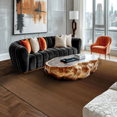 8x10 Brown Camel Color Hand Tufted Designer Rug Wool Modern & Contemporary Oriental Rug