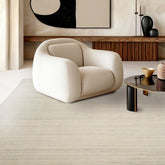 9x12 Ivory Gray Color Hand Loomed Handmade Wool Contemporary Oriental Rug