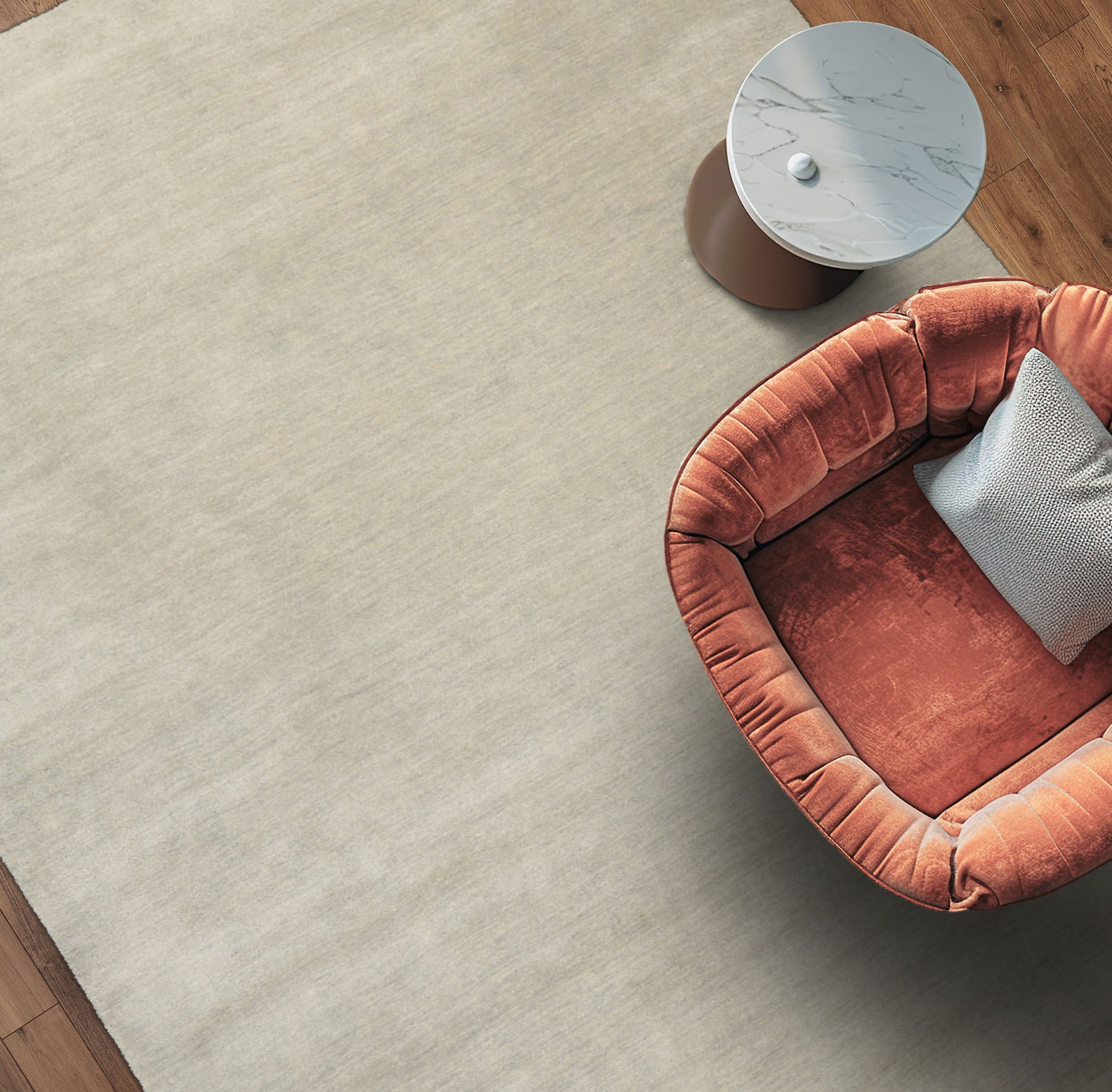 9x12 Gray Green Color Hand Loomed Handmade Wool Contemporary Oriental Rug