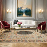 2x3 Mint Green Beige Color Hand Knotted Wool Traditional Oriental Rug