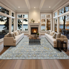 Multi Size Slate Gray Beige Color Hand Tufted Handmade Wool Modern & Contemporary Oriental Rug