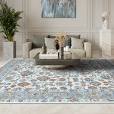 Multi Size Beige Light Blue Brown Color Hand Tufted Handmade Wool Modern & Contemporary Oriental Rug