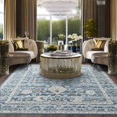Multi Size Blue Aqua Gray Color Hand Tufted Handmade Wool Modern & Contemporary Oriental Rug