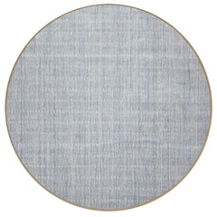 Multi Size Slate Blue Color Hand Loomed Wool Contemporary Oriental Rug