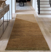 3x10 Gold, Green, Rust Color Hand Knotted Peshawar Wool Contemporary Oriental Rug