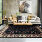 8x10 Teal, Ivory, Pink Color Hand Knotted Pak Persian Wool Traditional Oriental Rug