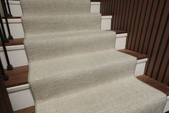 Handmade Wool Hallway Runner Rug – Custom Length Stair Rug, 31-Inch Wide, Up to 40 Feet Long