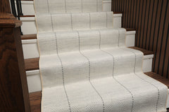 Handmade Wool Hallway Runner Rug – Custom Length Stair Rug, 31-Inch Wide, Up to 40 Feet Long