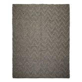 9x12 Tone on Tone Graphite, , Color Hand Knotted Tibetan Wool Modern & Contemporary Oriental Rug