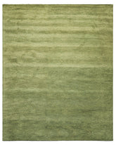 8x10 Warm Green, , Color Hand Woven 100% Wool Moder & Contemporary Oriental Rug
