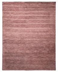 8x10 Aubergine, , Color Hand Woven 100% Wool Moder & Contemporary Oriental Rug