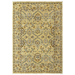 Pistachio 6'1''x8'10'' Oushak Traditional Hand Knotted Wool Oriental Area Rug