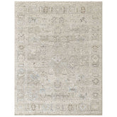 Beige, Gray 8'11''x11'11'' Oushak Transitional Hand Knotted Wool Oriental Area Rug