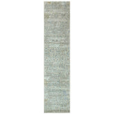 Celedon 2'3''x9'11'' Oushak Modern Hand Knotted Wool Oriental Area Rug