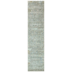 Celedon 2'3''x9'11'' Oushak Modern Hand Knotted Wool Oriental Area Rug