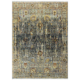 Slate 5'10''x8'7'' Oushak Modern Hand Knotted Wool Oriental Area Rug