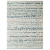 Aqua, Gray 8'6''x11'6'' Oushak Transitional Hand Knotted Wool Oriental Area Rug