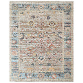 Gray, Slate 9x11'9'' Oushak Transitional Hand Knotted Wool Oriental Area Rug