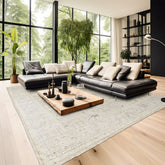 Beige 13x19 Oushak Transitional Hand Knotted Wool Oriental Area Rug