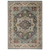 10x14 Gray, Slate, Aqua Color Hand Knotted Oushak Wool Oriental Rug