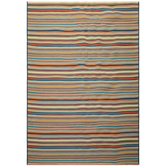 5x8 Ivory, Sage, Gold Color Machine Made Cotton Wool & other Blend Modern & Contemporary Oriental Rug