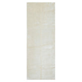 Runner Off White, , Color Hand Knotted Tibetan Viscose Moden & Contemporary Oriental Rug