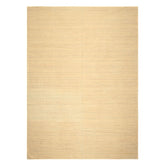 9x12 Beige, Ivory, Gray Color Hand Woven Kilim Wool Moden & Contemporary Oriental Rug