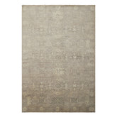 6x9 Taupe, Beige, Gray Color Hand Loomed Oushak Wool Traditional Oriental Rug