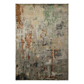 6x9 Gray, Taupe, Brown Color Hand Knotted Sherpa Wool Modern Oriental Rug