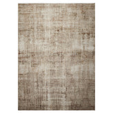 8x10 Beige, Brown, Multi Color Hand Loomed Tibetan Wool Modern Oriental Rug