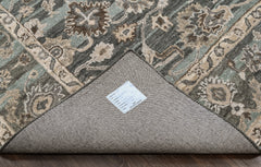 loomBloom Blue 8'x10' Hand Tufted Wool Floral Modern & Contemporary Oriental Area Rug
