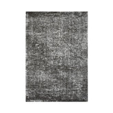 Multi Size Dark Chocolate White Color Hand Woven All-Over Polyester Modern Oriental Rug