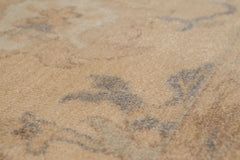 2'4x8 Traditional Machine Made Tabriz Warm Beige Oriental Runner Area Rug