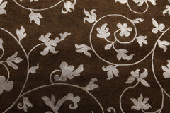 8x10 Brown, Silver, Color Hand Knotted All-Over 100% Wool Transitional Oriental Rug