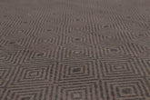 4x6 Gray, Tone on Tone, Color Hand Knotted All-Over 100% Wool Contemporary Oriental Rug