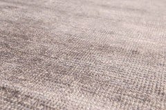 5x7 Gray, Brown, Ivory Color Hand Knotted All-Over Bamboo Silk Modern Oriental Rug