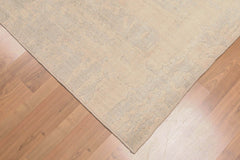 5x7 Gray, Beige, Color Hand Knotted All-Over 100% Wool Contemporary Oriental Rug