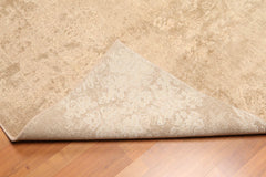 5x7 Tan, Brown, Color Hand Knotted All-Over 100% Wool Modern Oriental Rug