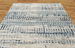 Gray 8'7''x11'10'' Oushak Moroccan Hand Knotted Wool Oriental Area Rug