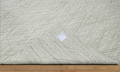8x10 Gray LoomBloom Hand Knotted Modern & Contemporary Textured Tibetan 100% Wool Oriental Area Rug
