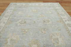 Palace Hand Knotted Oushak 100% Wool Traditional Oriental Area Rug Sage,Green Color