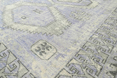 Multi Size Gray, Blue Hand Knotted 100% Wool Turkish Oushak Traditional Oriental Area Rug