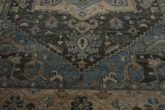Multi Size Mossy, Gray, Beige, Blue Color Hand Knotted All-Over 100% Wool Traditional Oriental Rug